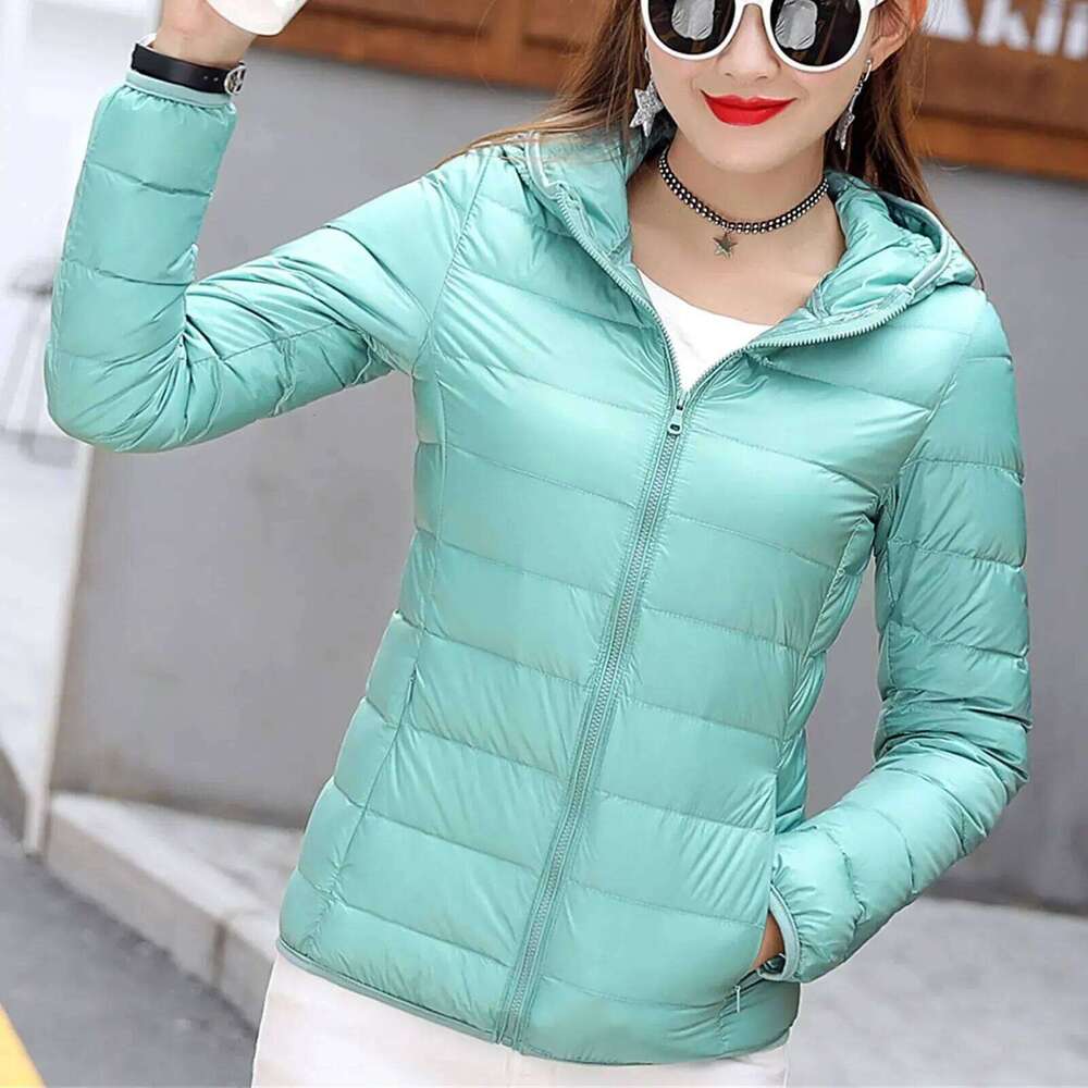 Women's Puffer Coat Winter Hooded 2023 Fashion Glossy Waterproof Loose Thicken Warm Down Cotton Jacket Outwear S-3Xl