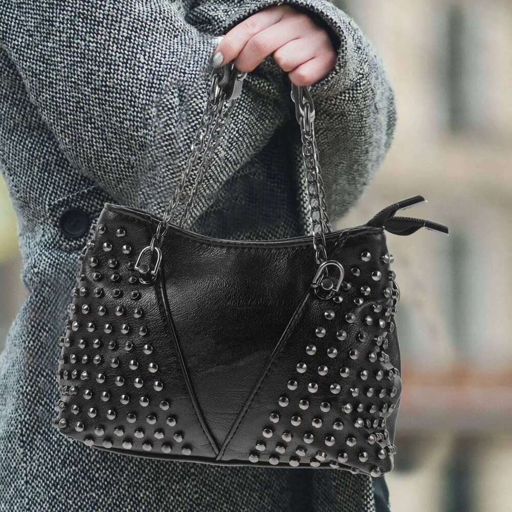 Crossbody Chain PU Handbags Satchel Big-Capacity Messenger Women Fashion Shoulder Purse Bag