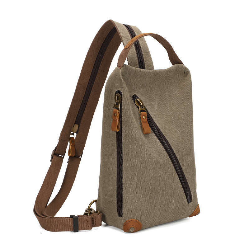 Men's Chest Trendy Single Shoulder Large Capacity Fashion Crossbody Bag Handbag Backpack