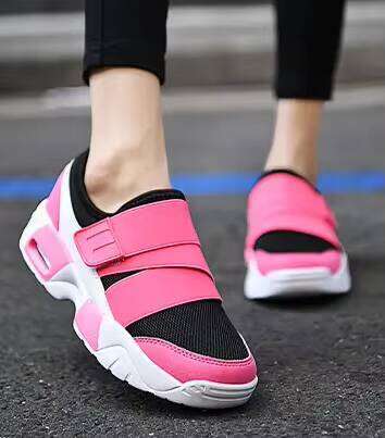 Large Size Cross-border Running for Women Breathable and Height-enhancing Air Cushion Comfortable Women's Shoes