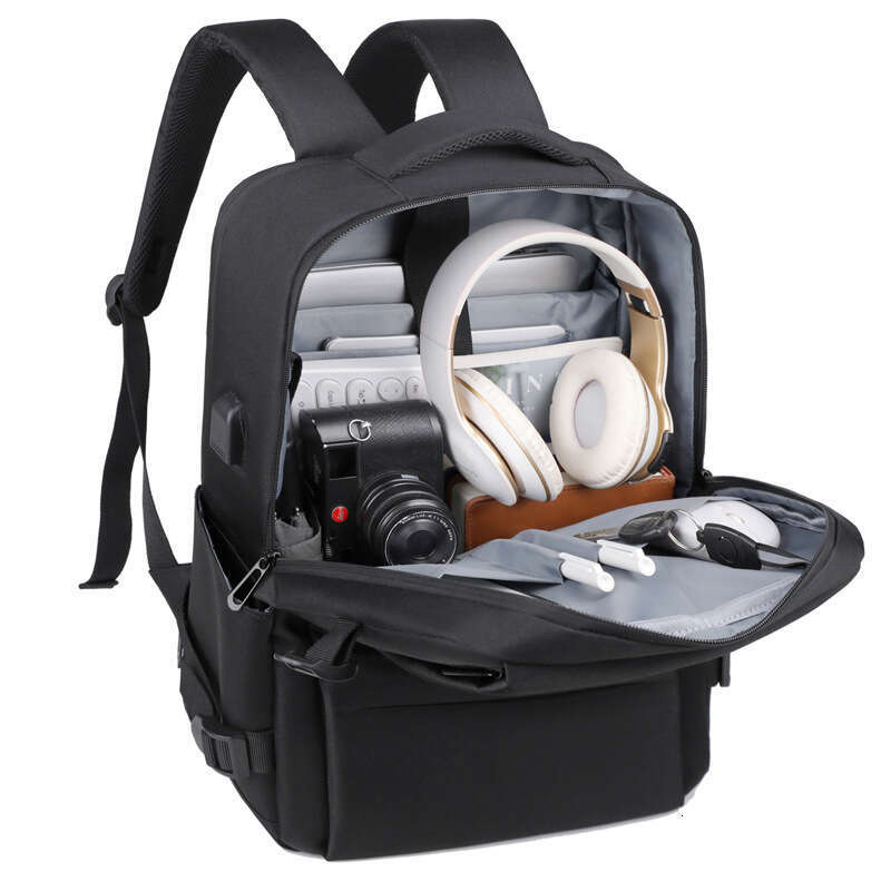 Expandable For Men, Business Travel Customizable Large Capacity Laptop Backpack, Simple Backpack