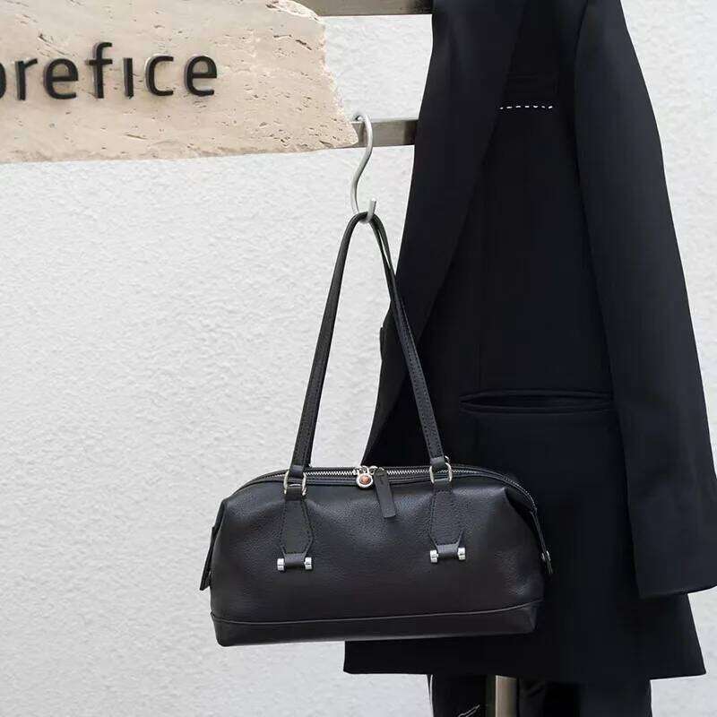 High Quality Shoulder Armpit Tote Genuine Leather Women's Bag, New Trendy And Versatile Handbag 2025/06/10 2025/06/10