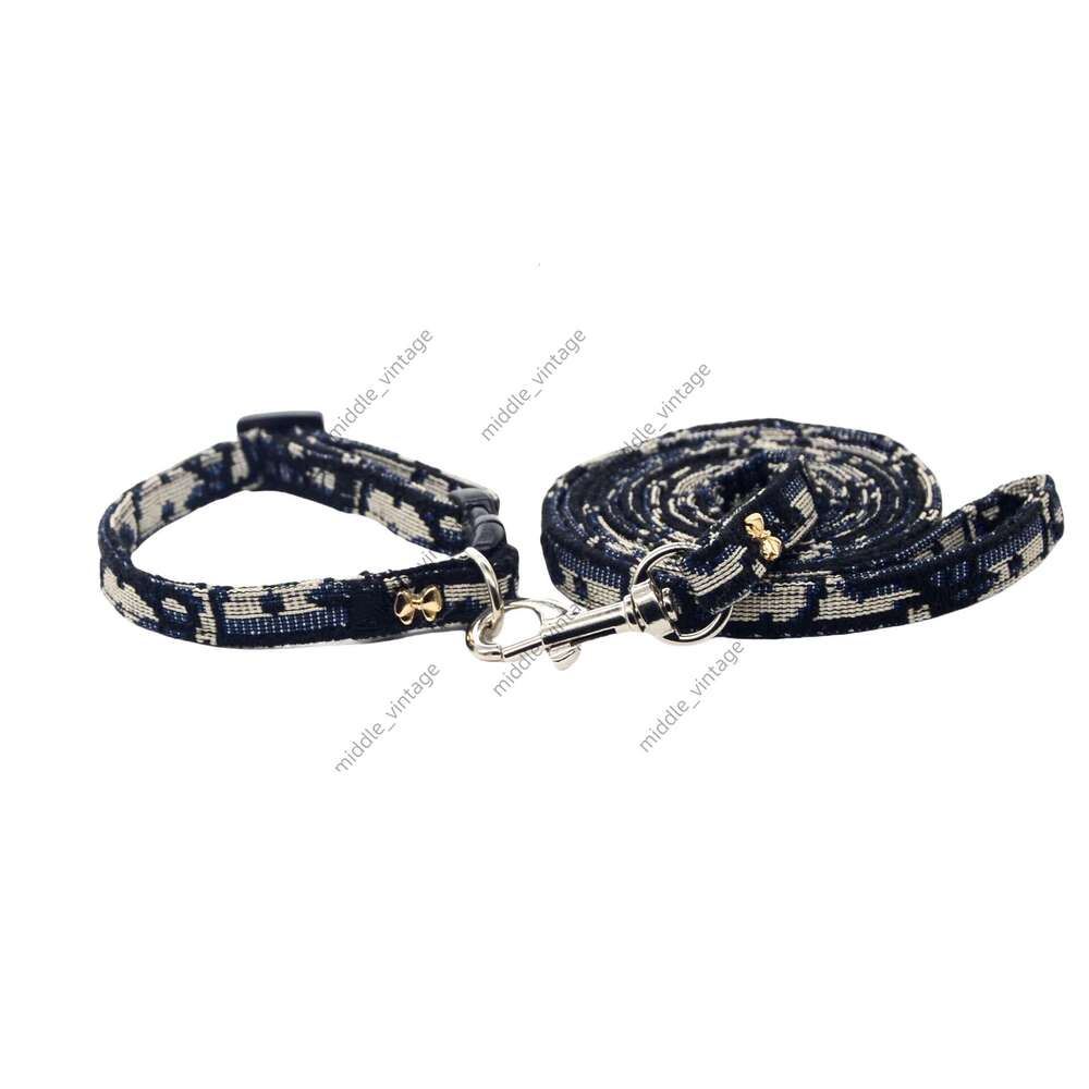 Fashionable Dog Traction Belt Pet Collar Is A Suitable Product For Cats And Puppies Travel Handheld Rope Simple Fashionable Dirty Resistant Dog Collar