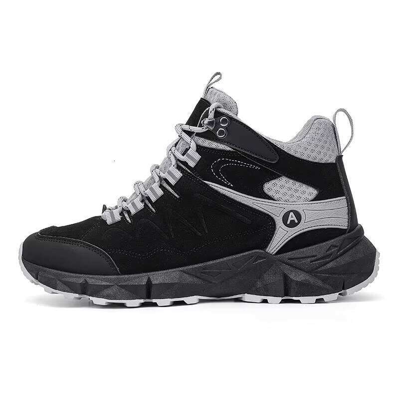 Hot Selling Outdoor Men's Hiking High-quality Fashion High Top Sports Breathable Walking Shoes for Men
