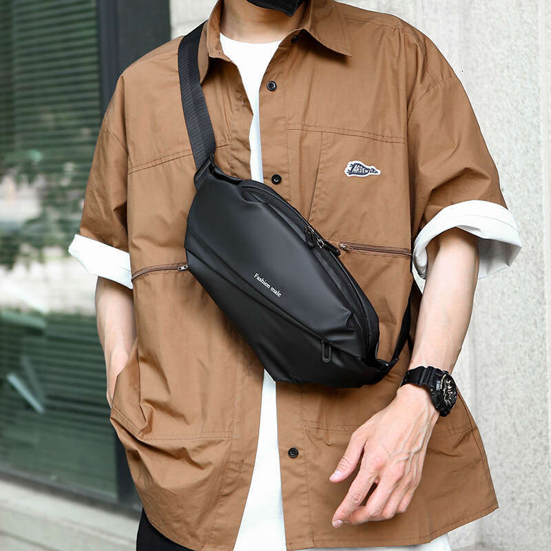 Street Fashion Casual Shoulder New Niche Design Men's Versatile Crossbody Chest Bag