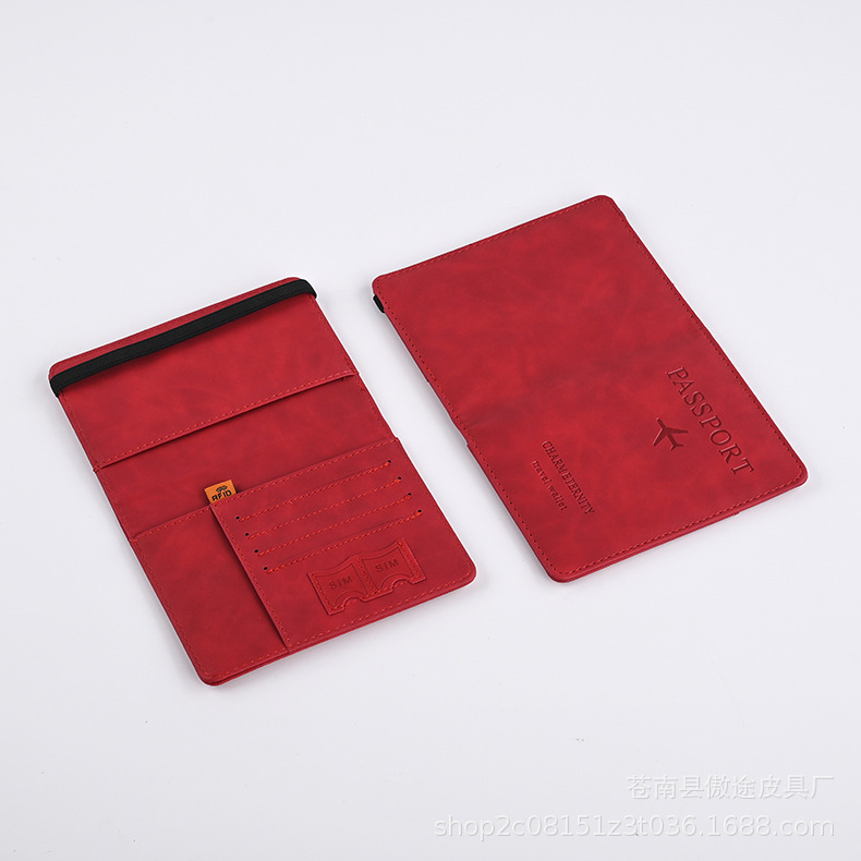 Free Shipping 2025 New Designer Bag PU Leather Passport Bag Exquisite And Practical High-quality Women's Wallet Trendy High-end Card Bag