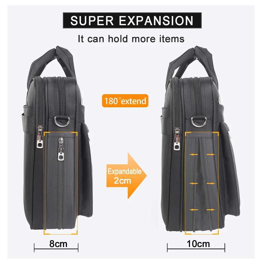 Briefcases For Men Canvas Tote Bag Large Laptop Case 15.6 Inch 17 Inch 14 Inch Computer Bag Work Business Shoulder Office W250610