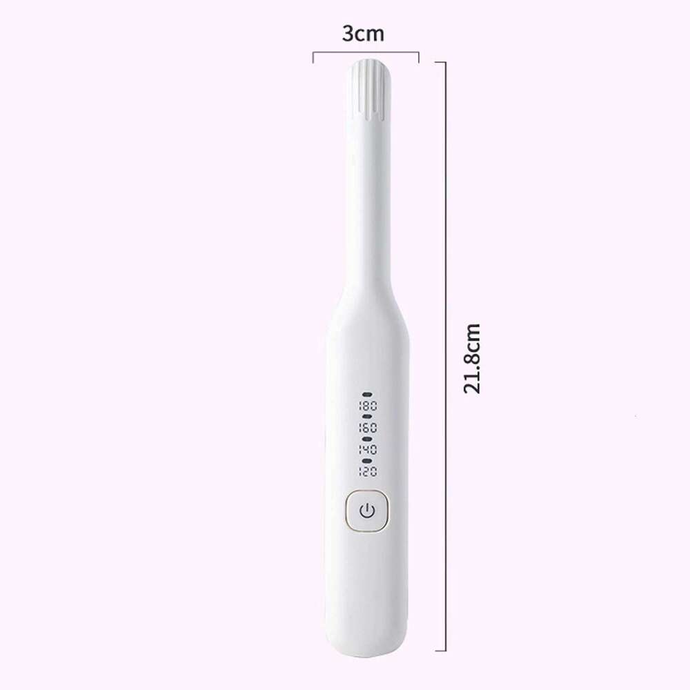 Rechargeable Clip With Narrow Curling Irons Anti-Scald Flat Iron Heating Curler For Hair Styling Tool