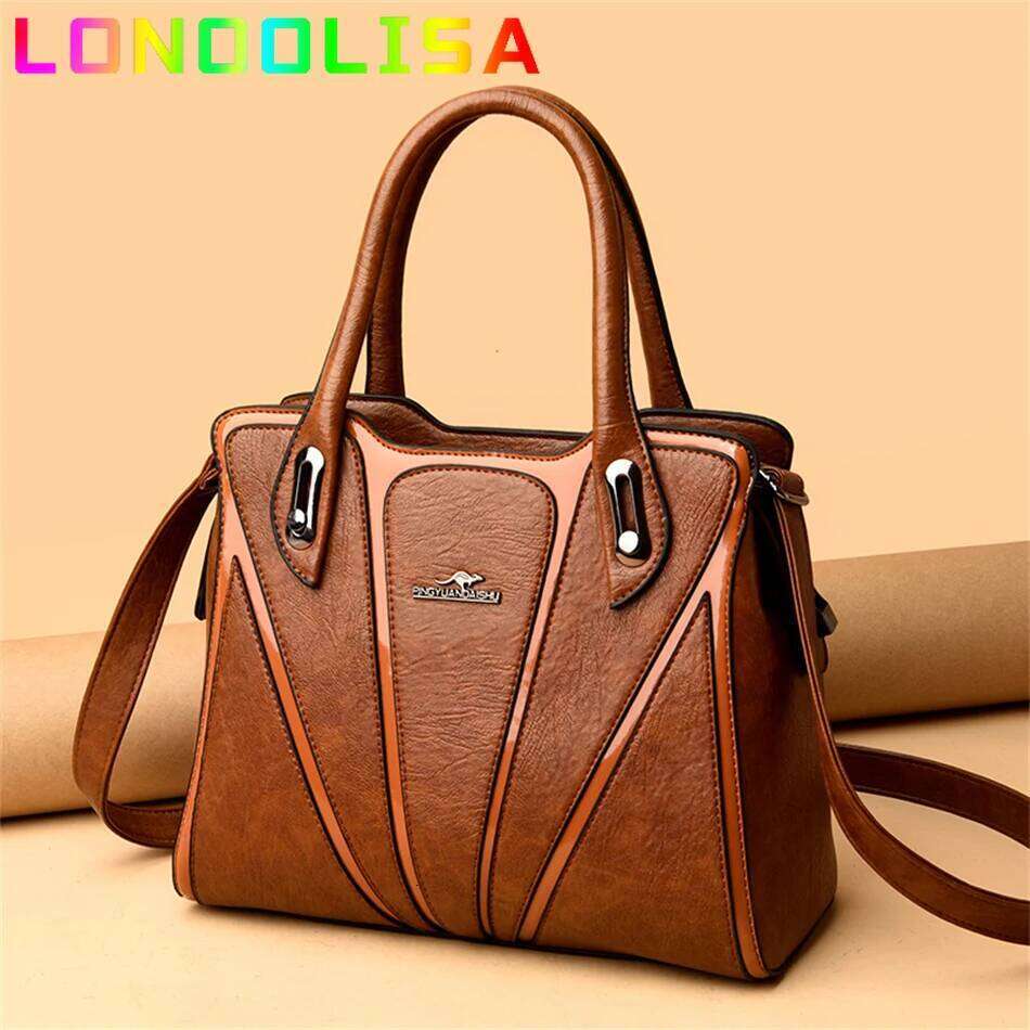 New Designer Leather Crossbody Bags For Women 2022 Fashion Shoulder Messenger Bag High Quality Female Sac A Main Bolsa Feminina