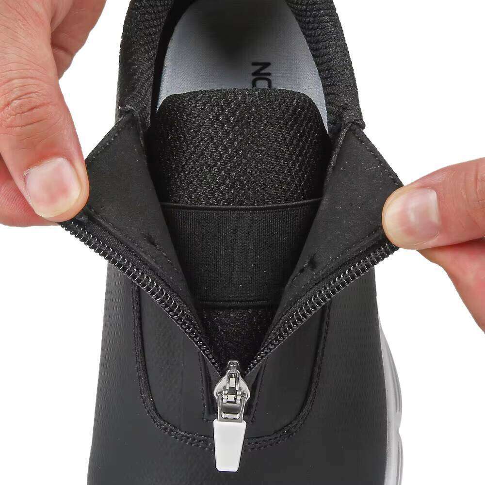 Latest High Quality Women Golf Hot Selling Fashionable Style Leather Upper Zipper Sport Shoes