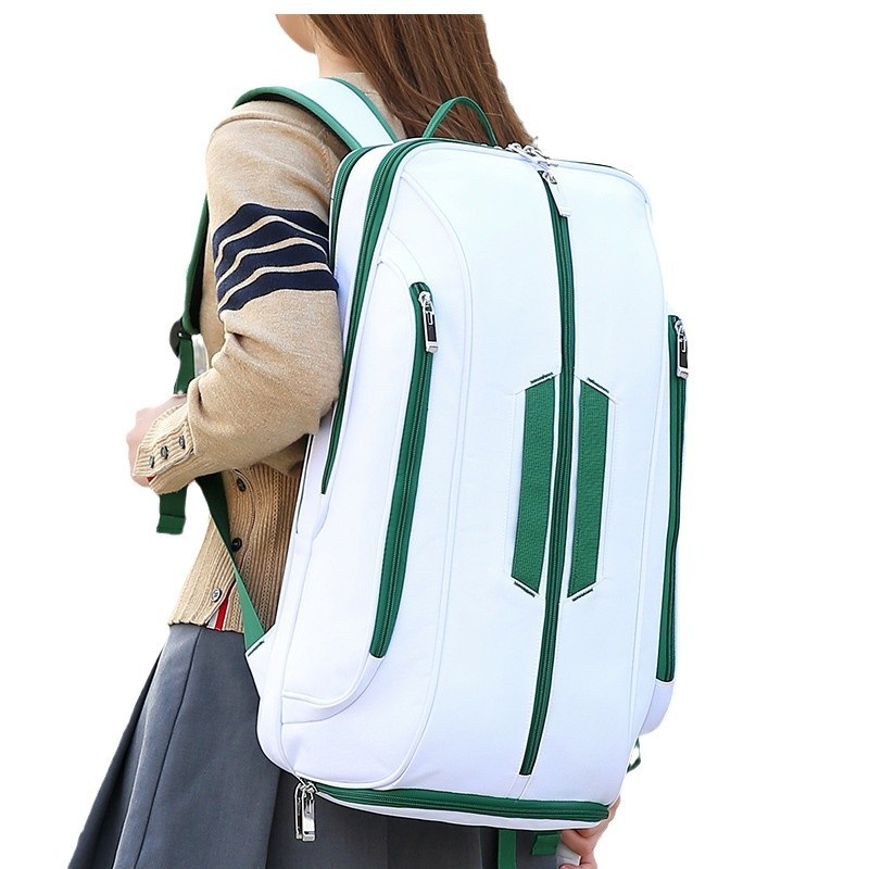 Outdoors bags tennis bag badminton backpack unisex athletic training waterproof resistant large capacity sports backpacks