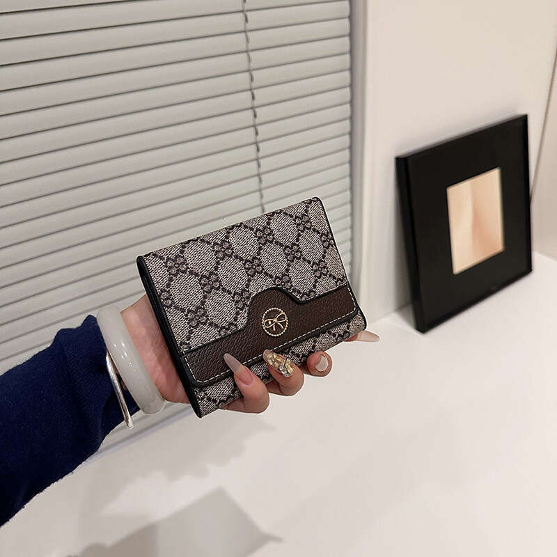 Large Capacity Multi-Card Slot Women's Printed Classic Long and Short Wallet Card Holder