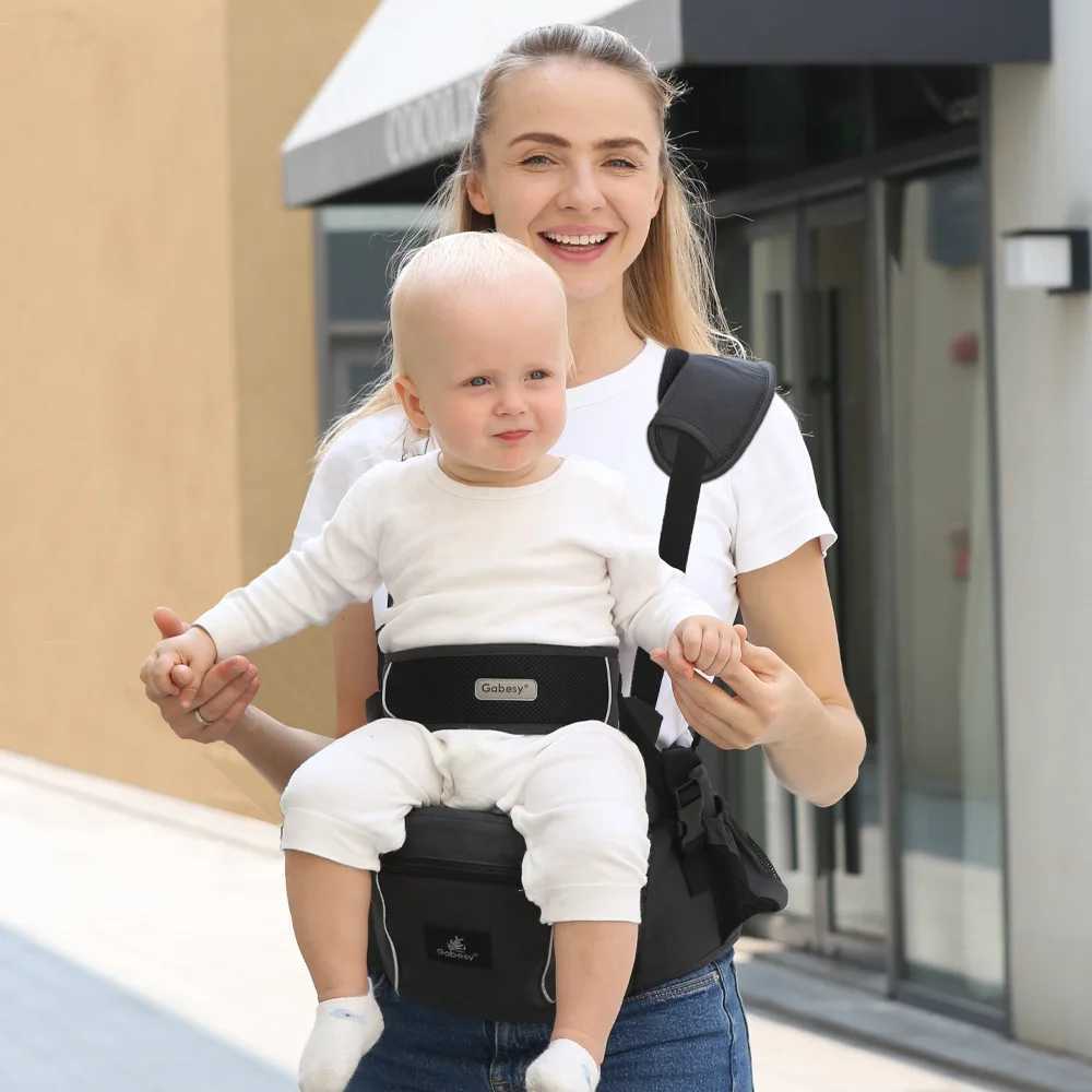 Ergonomic Baby Carrier Portable Infant Kid Hip Seat Waist Stool Sling Front Facing Kangaroo Baby Wrap Carrier For Baby Gear y250610GGLL