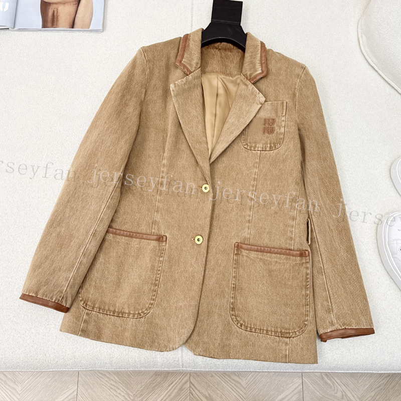 Women Jackets Top Premium Quality Fashion Coats Short Sleeved With Dust Bag