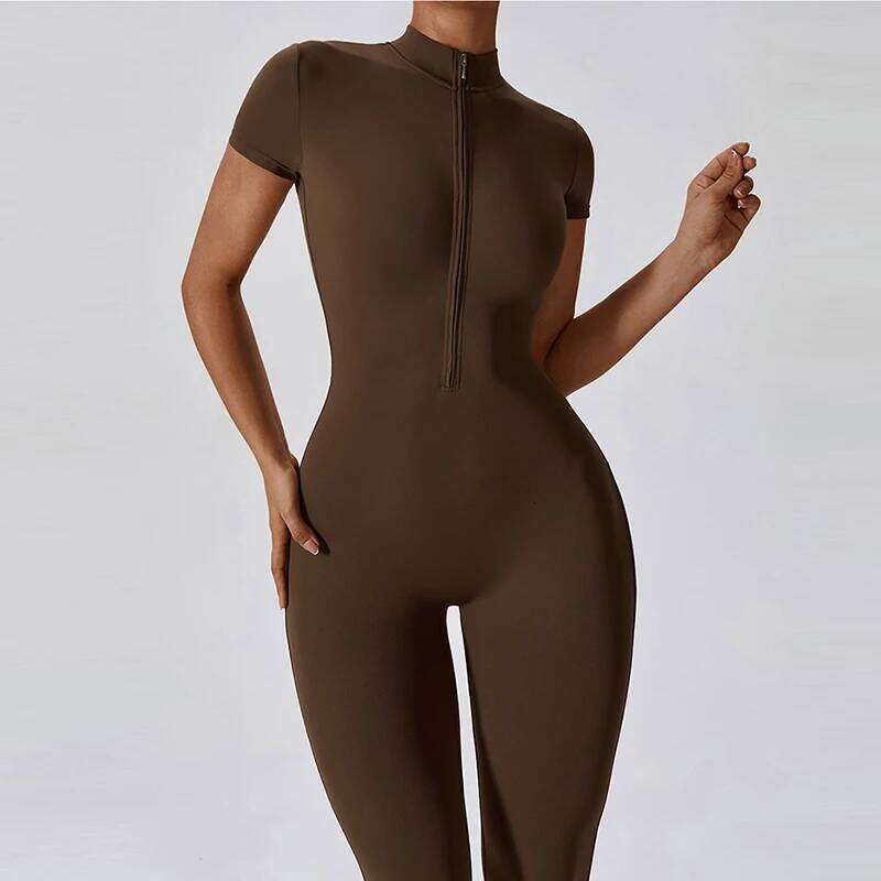 Summer Yoga Clothes Suit Workout Sports Bodysuits Gym Set Women Training Siamese Fiess Jumpsuit Female Sportswear