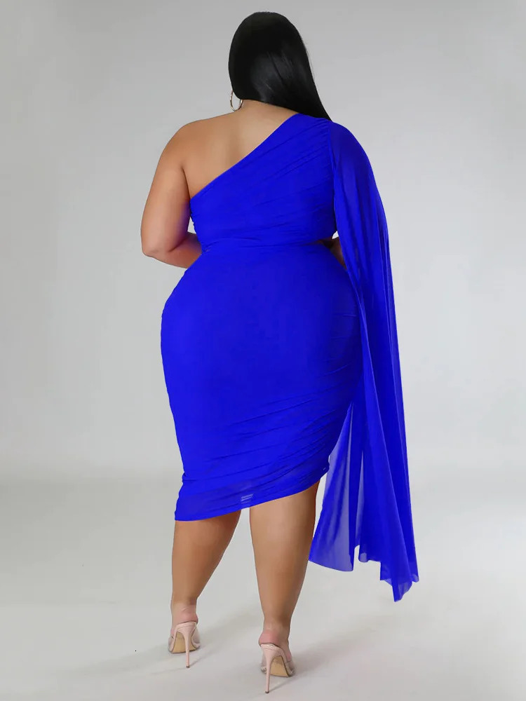 Wmstar Plus Size In Matching Sets Two Piece Outfits Summer Single Sleeve Crop Top and Skirts Sexy Wholesale Drop 250609