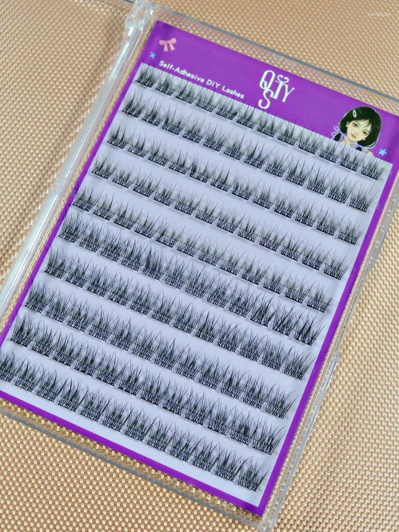False Eyelashes QSTY-Mix Natural Lash Clusters Kit Extentions Korean Self Adhesive Easy Appy Press On Pre-glued Tech X250925