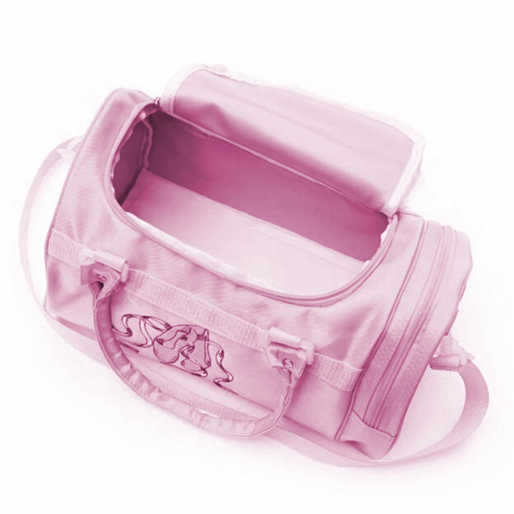 Shoulder Ballet Dance Bags Pink Girls Sports Bag Rucksack Embroidered For Child Girls 250605