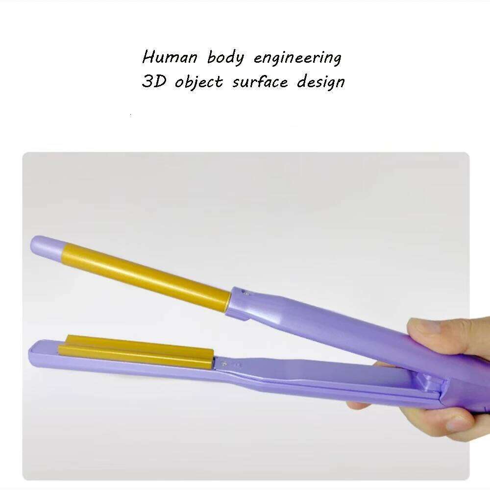 High Top Fluffy Pad Root Wavy Multi-function Round Electric Curling Iron Hair Straightener Tool