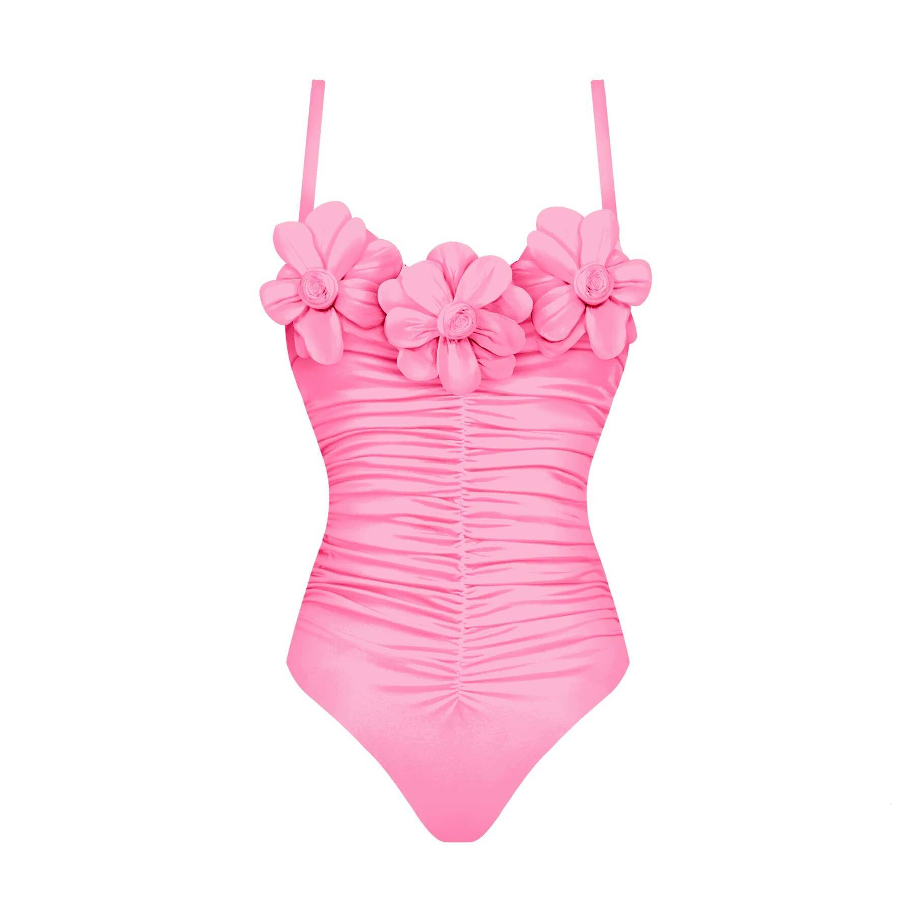 Black White Flower Bikini Set With Cover Up Woman Swimsuit Sexy Swimwear High Waist Biquini Pink Bathsuit Beach Outfit