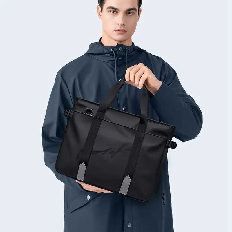 GOLF Men Business Briefcase Laptop Bag 15 6 inches Professional Office Bags with Inside Pockets Nylon Work Shoulder Bag Handbag W250610
