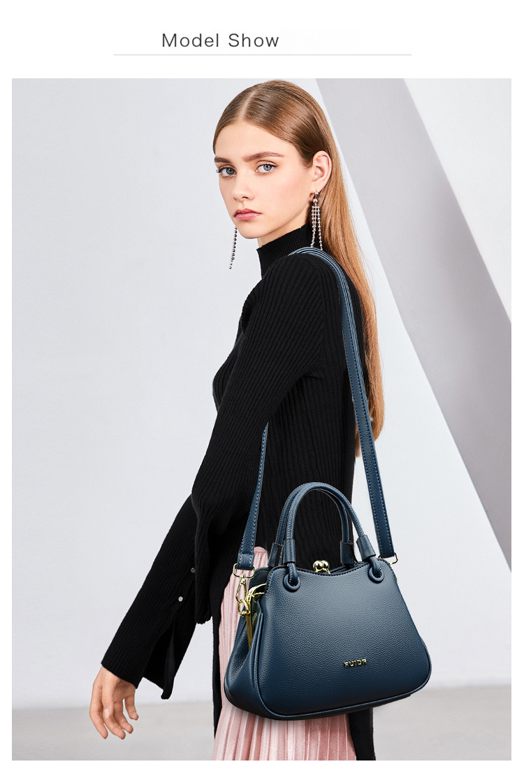 Free Shipping Women's Handbag 2025 Summer Luxury New Designer Fashion Clip Handle Crossbody Bag Simple Four Seasons Gift For Mom