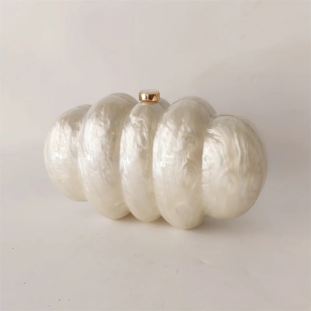 Beige Shell Women Shoulder Messenger Marble Acrylic Box Clutches Evening Lady Mini Summer Wedding Handbag And Purse 250605