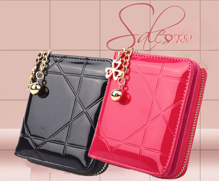 Free Shipping 2025 New Designer Bag Short Zipper Quilted Card Bag Leather Diamond Women's Wallet Exquisite Practical Trend Coin Purse