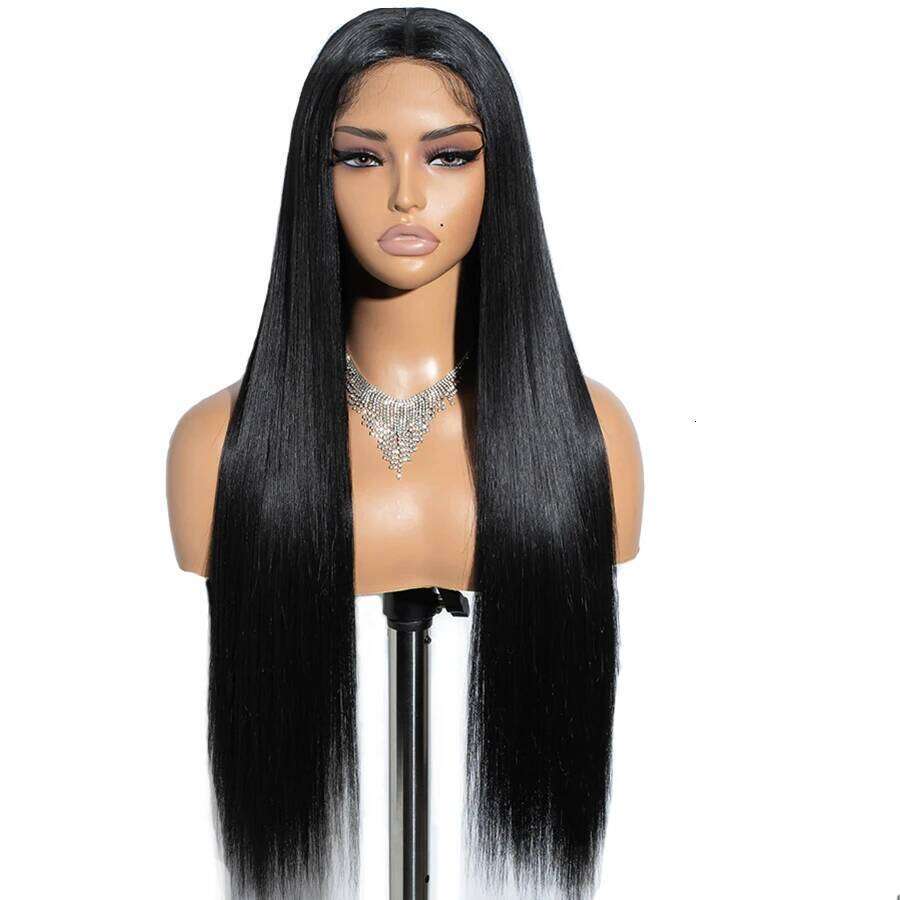 30 38 Inch 180 Density Bone Straight 13x4 HD Frontal Human Hair Wig Brazilian 13x6 Lace Front Wigs Pre Plucked For Women