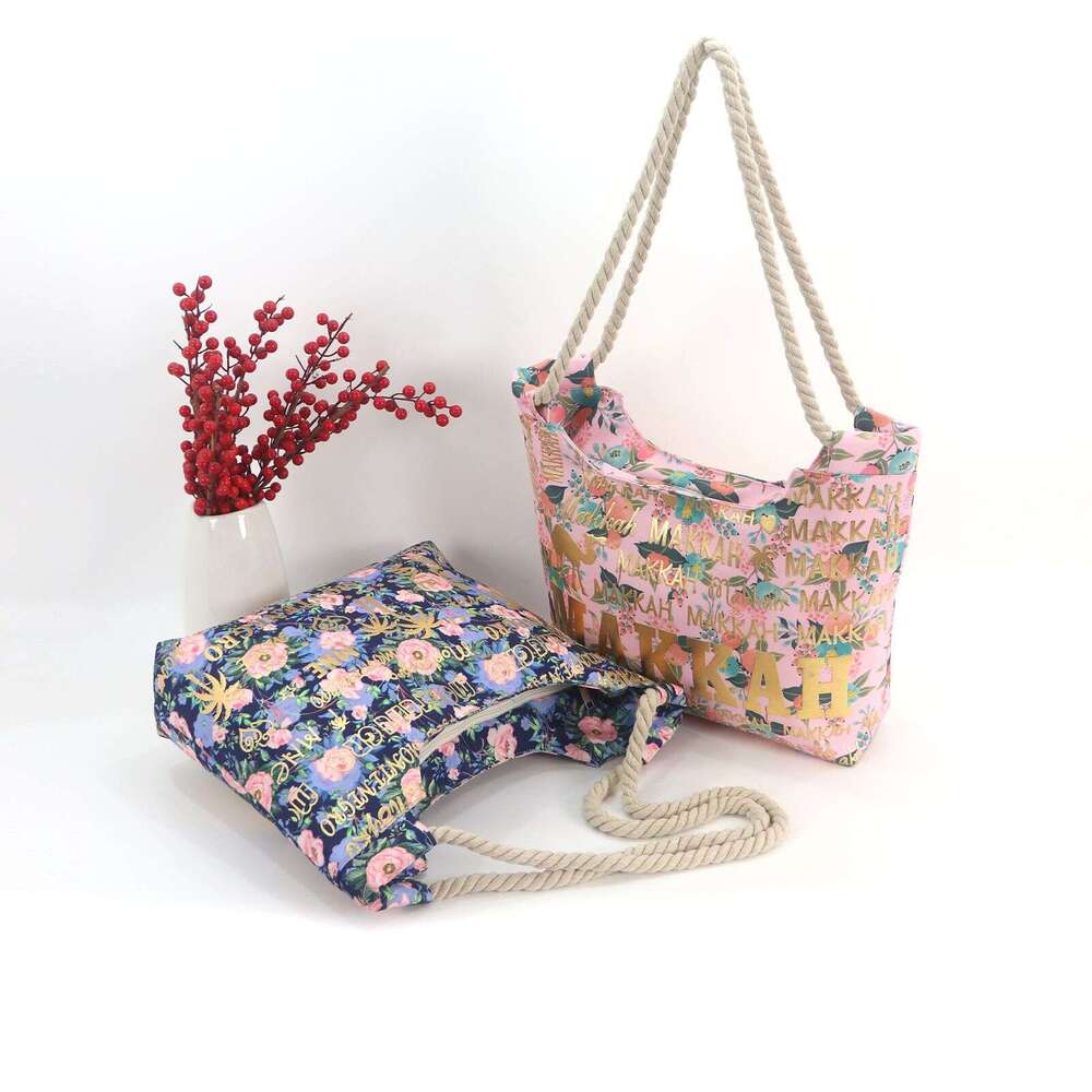 Bohemian New Women's Canvas Fashion Ethnic Style Handbag Mommy Student Class Shoulder Bag