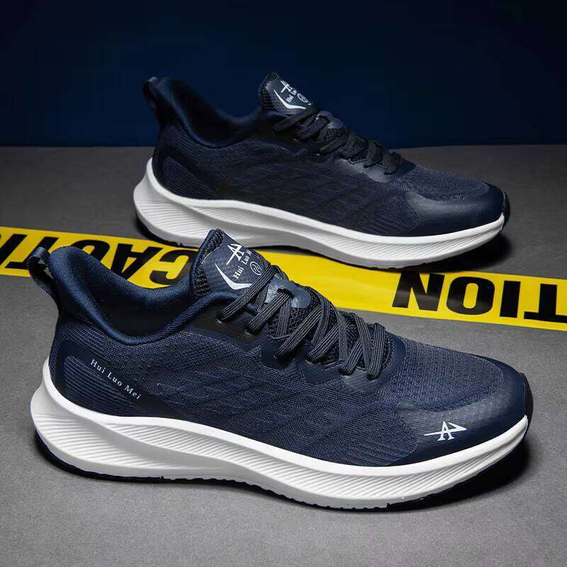 New Factory Straight Breathable Mesh Couple Sports Running Shoes