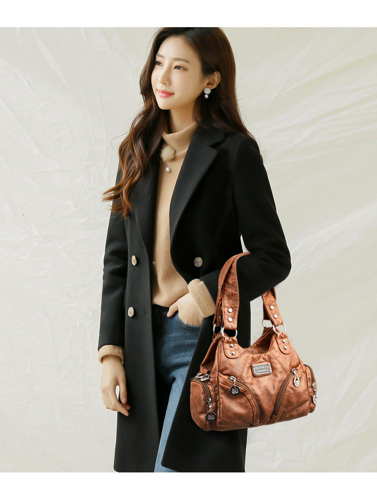 Free Shipping 2025 New Designer Bag Retro Luxury Wallet Trend Solid Color Large Capacity Women's Shoulder Bag High-end High-quality Handbag