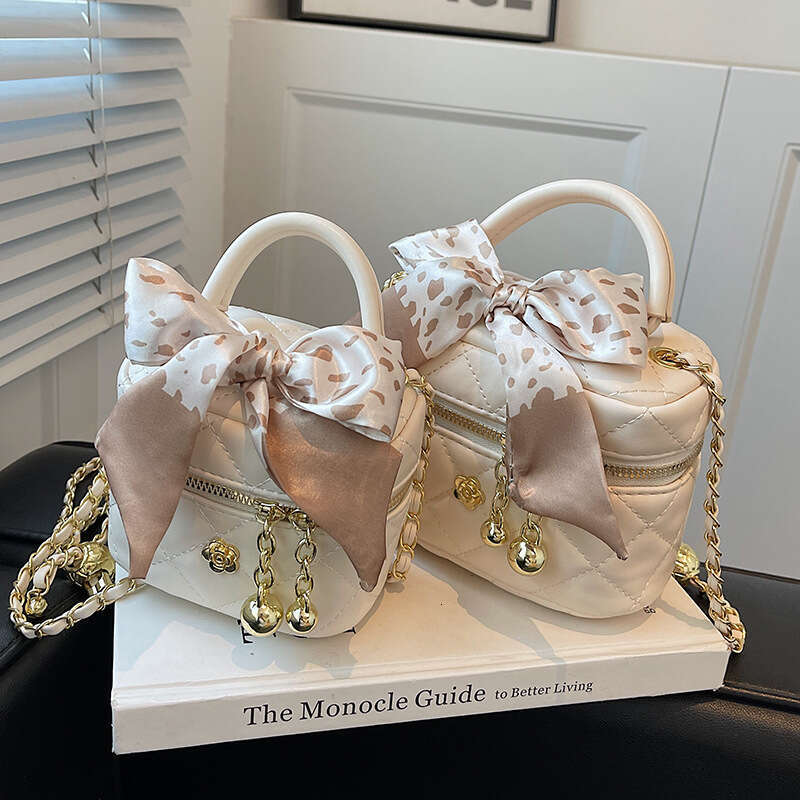 Chanel Style for Women 2024 New Fashion Quilted Chain Shoulder Crossbody Mini Square Bucket Bag