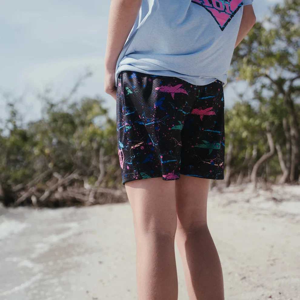 2025 Mens And Womens New Baseball Lifestyle 101 Shark Shorts Summer Breathable Quick Drying Fashion Beach Motorcycle Shorts W250610