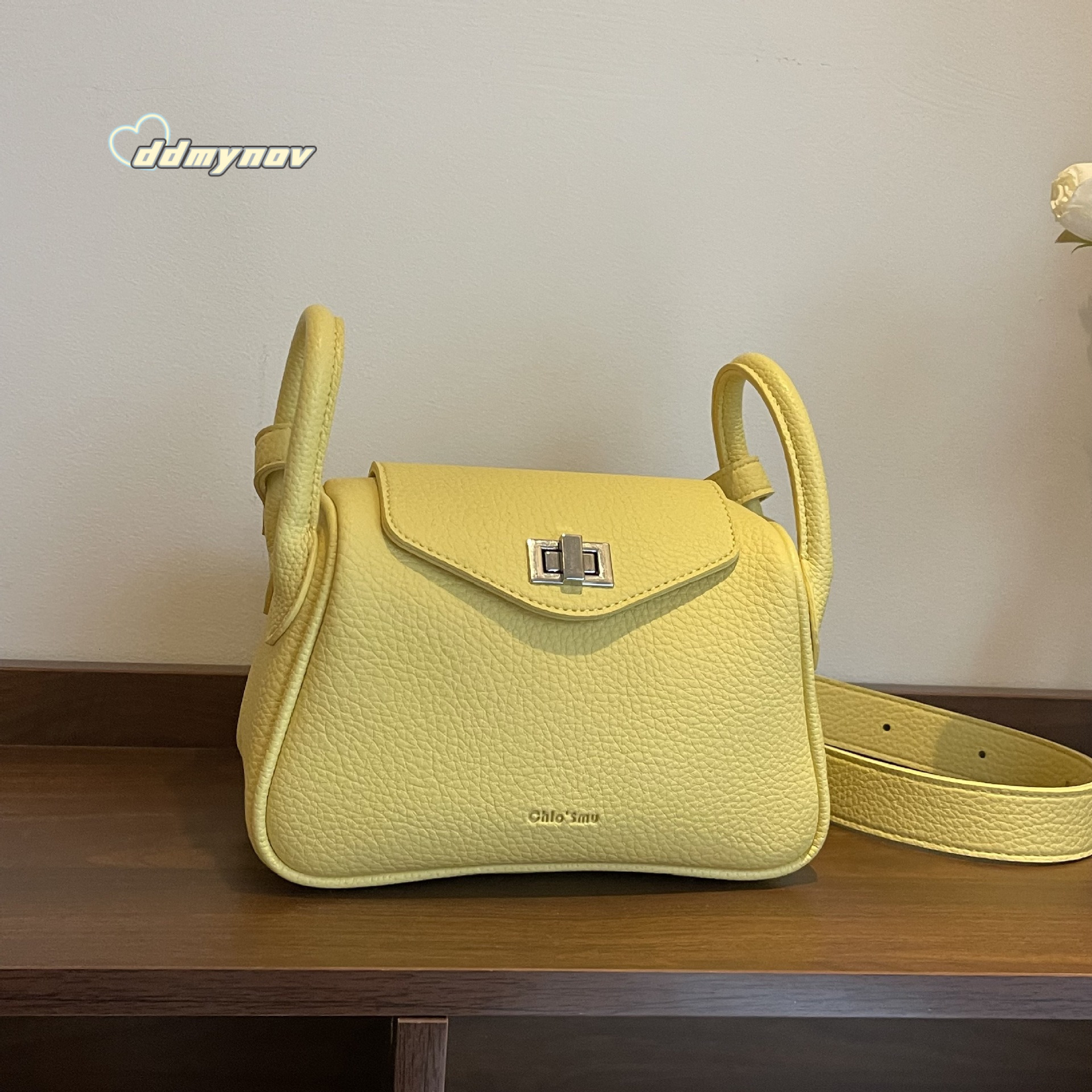 Niche Texture Underarm for Women 2025 New Fashion Litchi Pattern Pillow Versatile Shoulder Crossbody Bag ddmynov