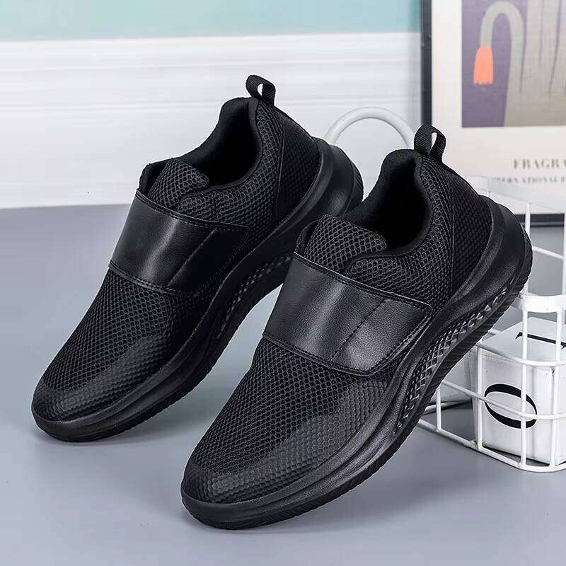 Hot Selling Breathable Casual Shoe Slip-on Low-top Walking Sneakers Men's Big Size Chunky Shoes for Men