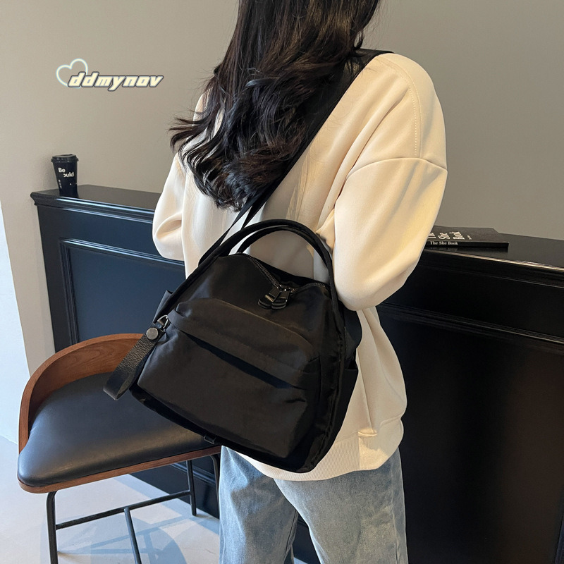 Minimalist Lightweight Casual Nylon Fashion Versatile Women's Crossbody Shoulder Handbag Commuter Bag ddmynov