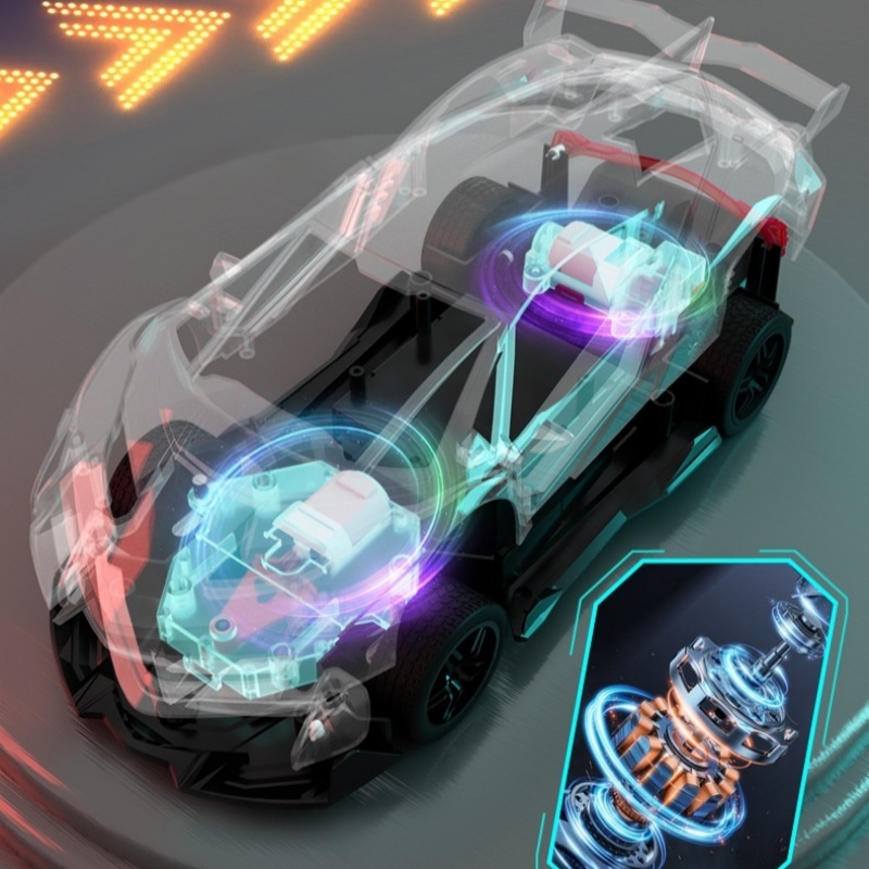 1:22 Electric RC Sports Car for Kids Aged 6-12 Charging Remote Control Sports Car Racing Drift Toy for Boys Expert Operators