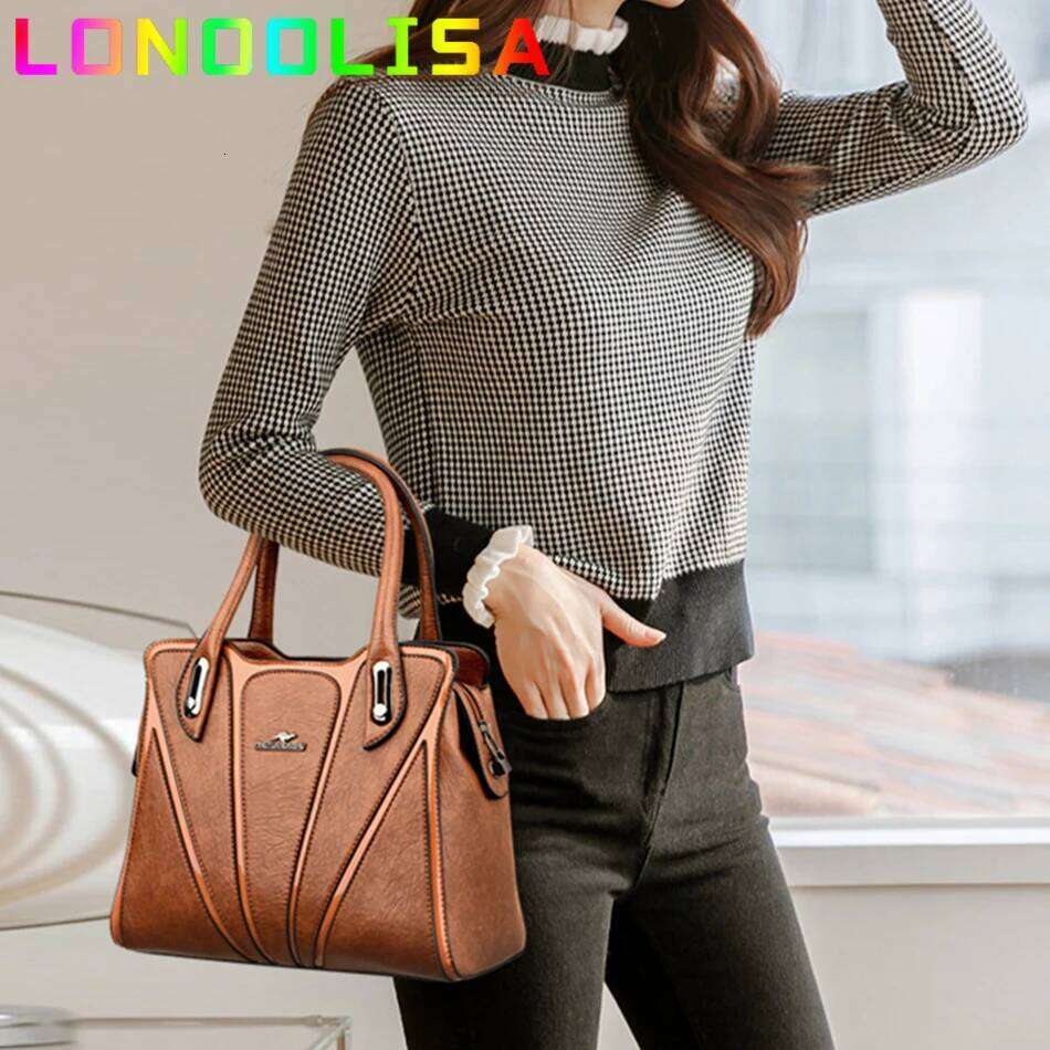 New Designer Leather Crossbody Bags For Women 2022 Fashion Shoulder Messenger Bag High Quality Female Sac A Main Bolsa Feminina