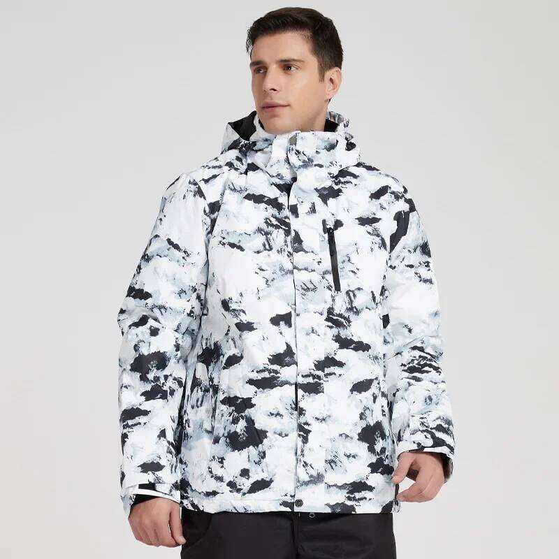 Men's 2025 New Ski Jackets Snowboarding Overcoats Waterproof Windproof Winter Outdoor Sports Thickened Skiing Warm Clothing Tops