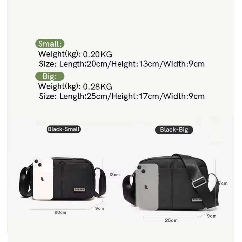Fouvor Crossbody For Women 2025 Fashion Waterproof Shoulder High Quality New Small Canvas Sports Messenger Bag 2961-11