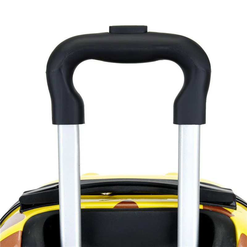 18 Inch Cartoon Suitcase For Children Student Back To School Gift 3D Universal Wheel Boarding Case 250605