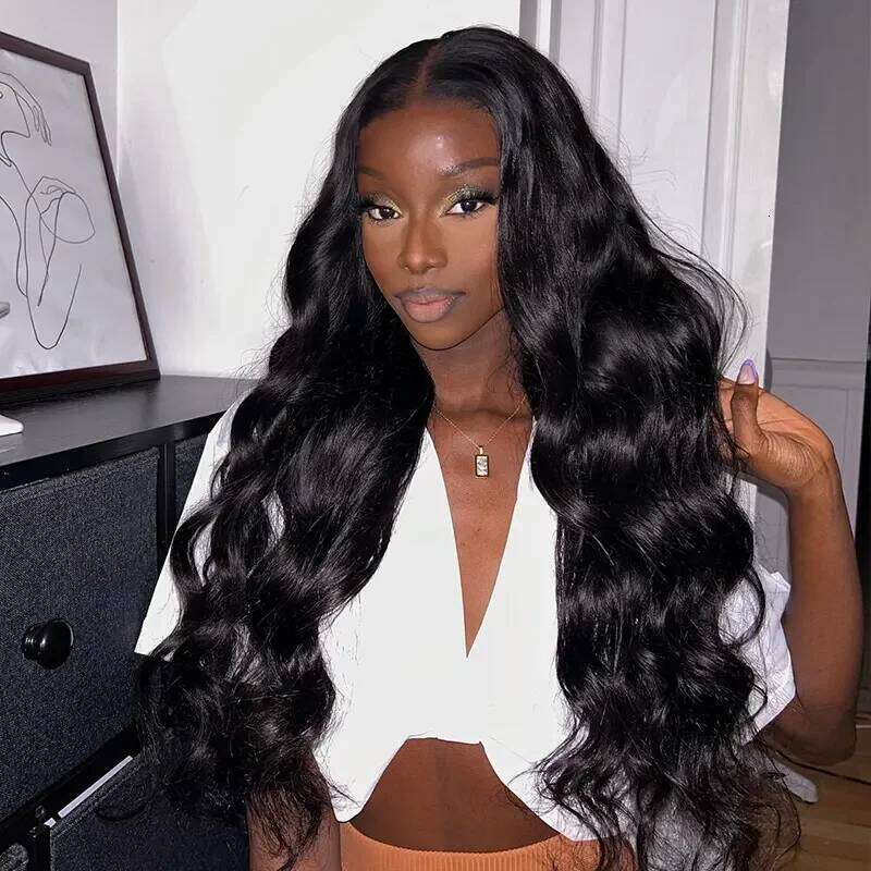 Glueless Body Wave Front Human Hair 13x6 Frontal Wig 7x5 HD Transparent Lace Closure Wigs Sale