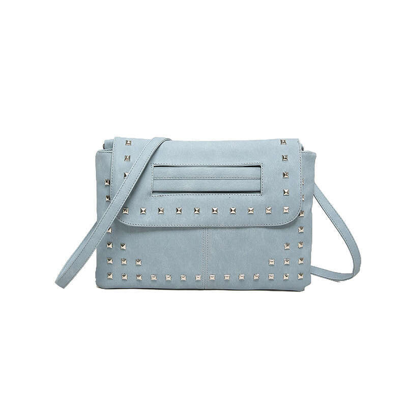 2024 New Stylish Personality Underarm Fashion Rivet Women Envelope Chain Crossbody Bag GUHUISHU
