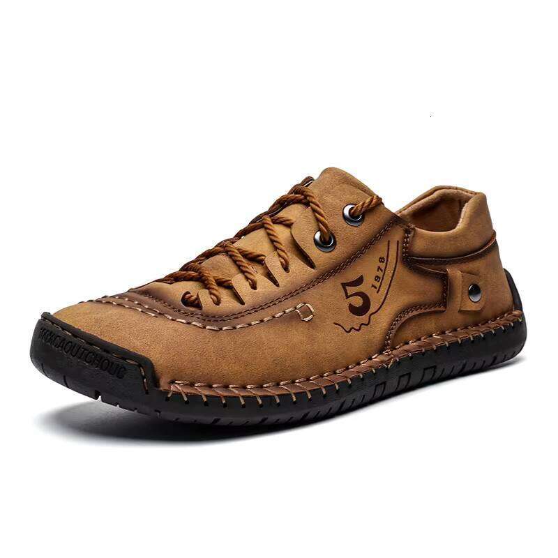 Factory High Quality Business Dress Men's Casual Lightweight Leather Shoes