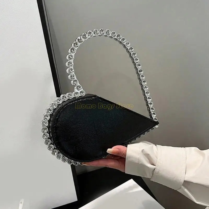 X90D Unique Heart Clutch Evening Bag Handbag For Elegant Evenings And Occasion 250606