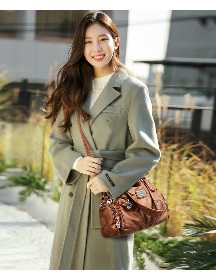 Free Shipping 2025 New Designer Bag Retro Luxury Wallet Trend Solid Color Large Capacity Women's Shoulder Bag High-end High-quality Handbag