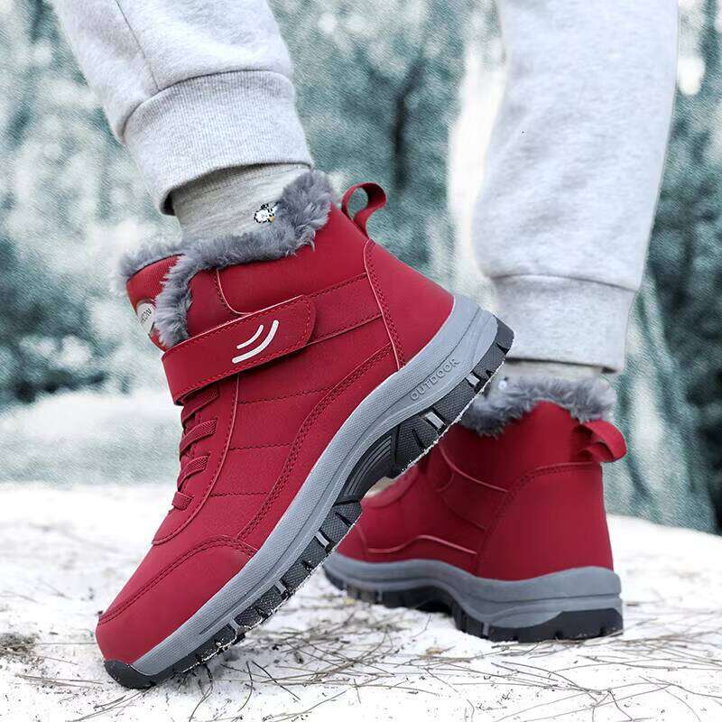 Hot Outdoor Fashion Top Sneakers Lightweight Thick Bottom Cotton Winter Warm High Quality Walking Shoes