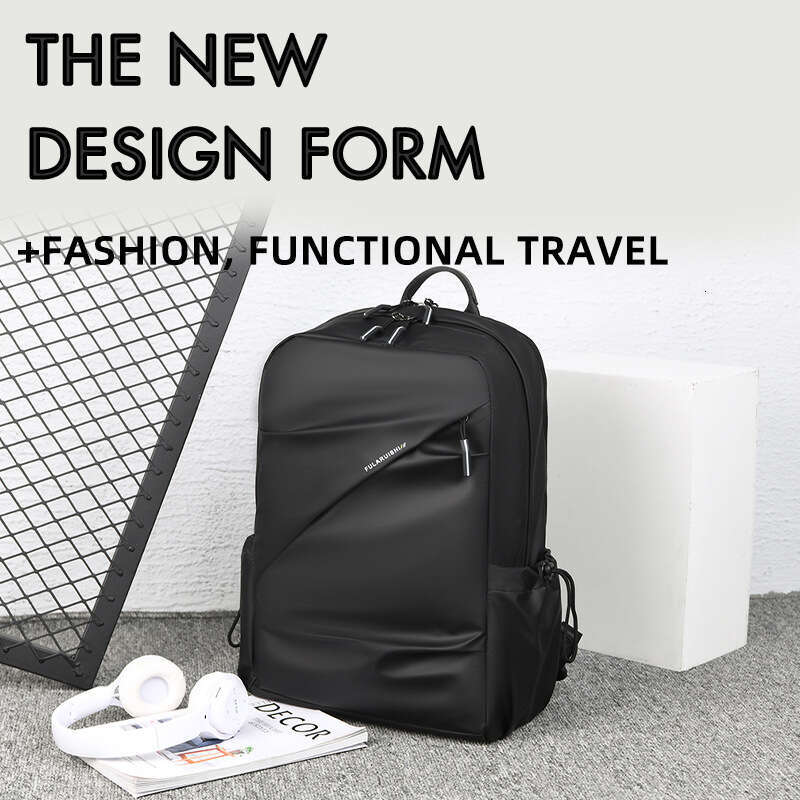 Large Capacity Casual Travel Men's High-End Business Laptop Backpack Commuter School Bag