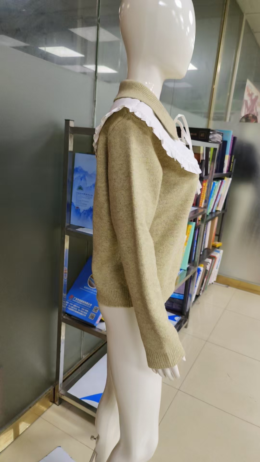 Ladies' real two-piece pullover cedar fashionable sweater Support customized styles with complete options